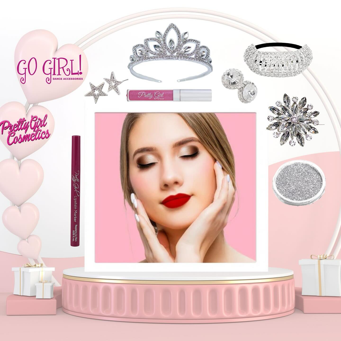 Dance accessories and makeup