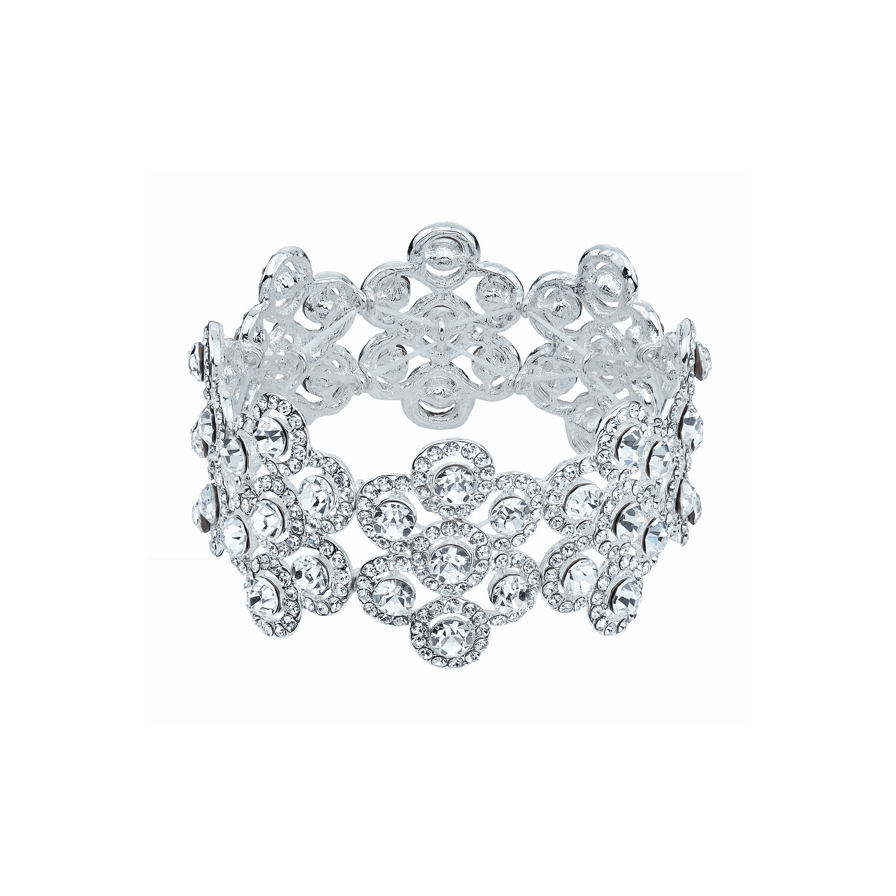 Stretch Hair Bun Bracelet - Flower Bouquet