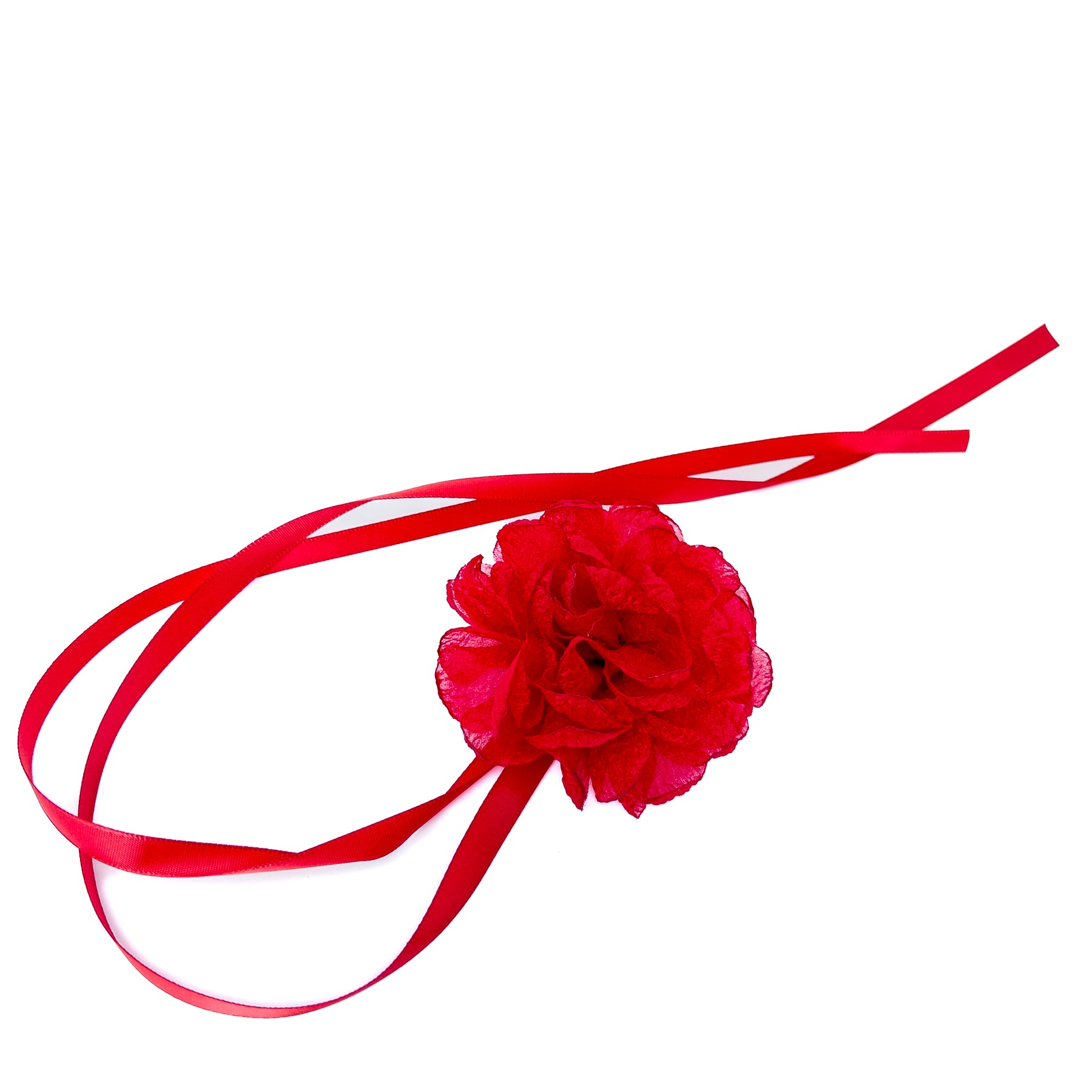 Rosette Ribbon Tie