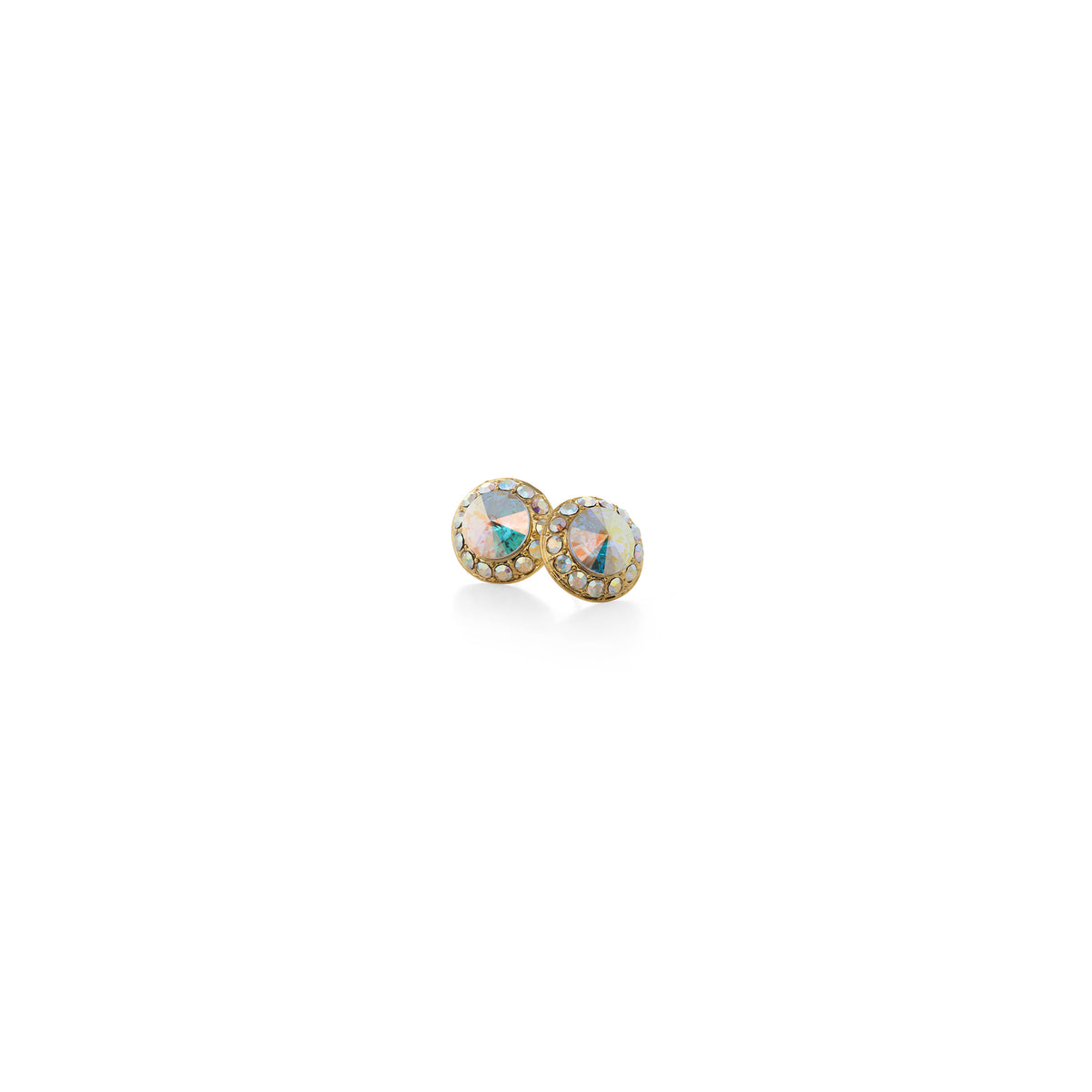 10mm Celestial Button Earrings