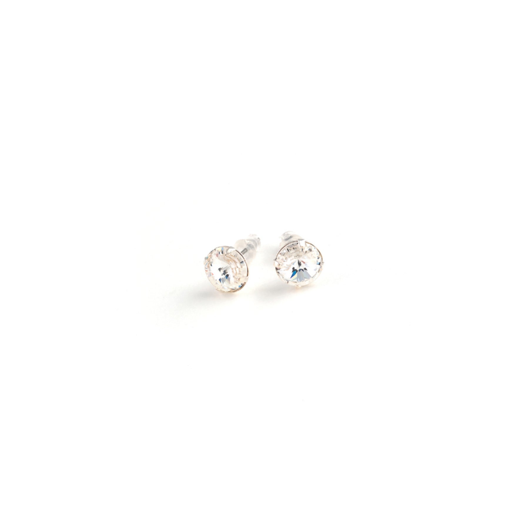 10mm Solitaire Earrings