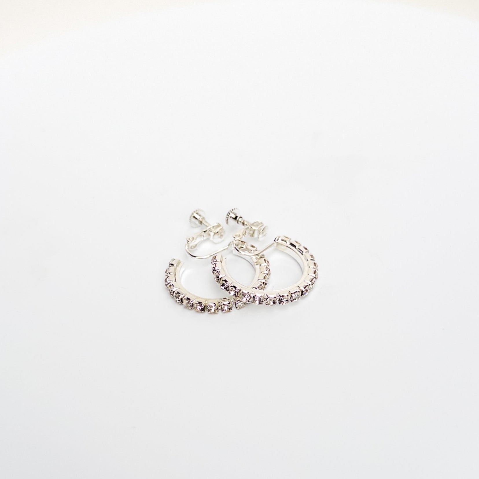 Chunky 1" Hoop Earrings