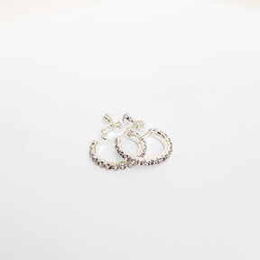 Chunky 1" Hoop Earrings