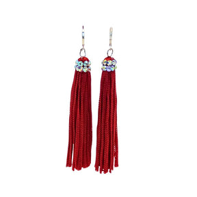 3" Fringe Tassel Earrings