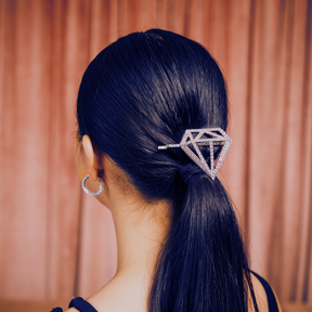 Luxe Diamond Contour Hair Clip