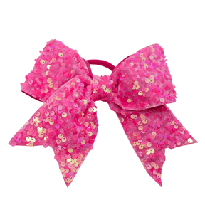 8" Sparkle Sequin Hair Bows