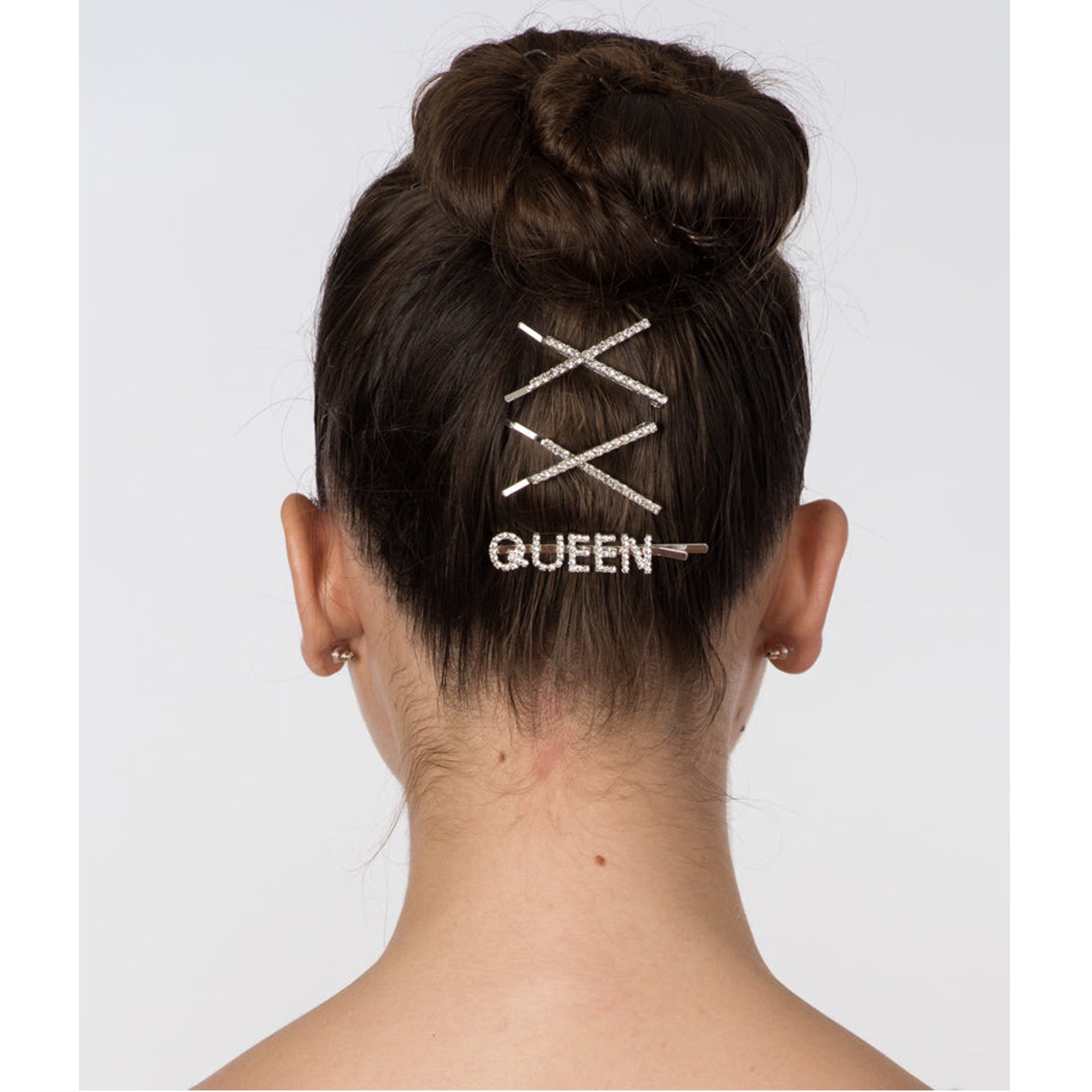 Word Bobby Pin "QUEEN"