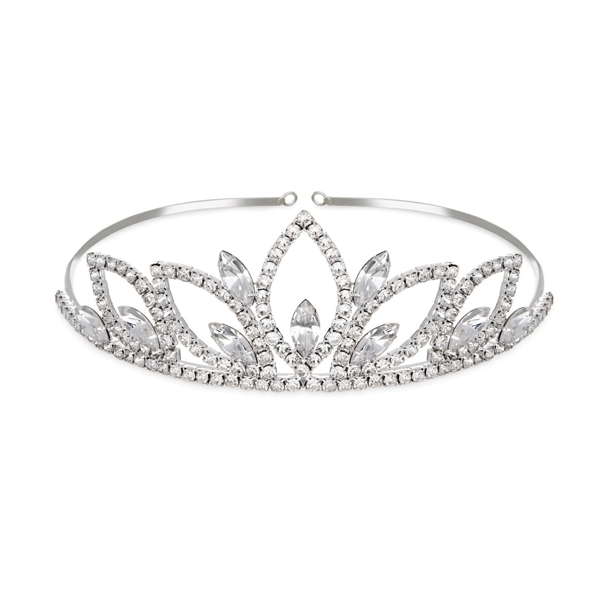 Crystal Marquis Petal Tiara